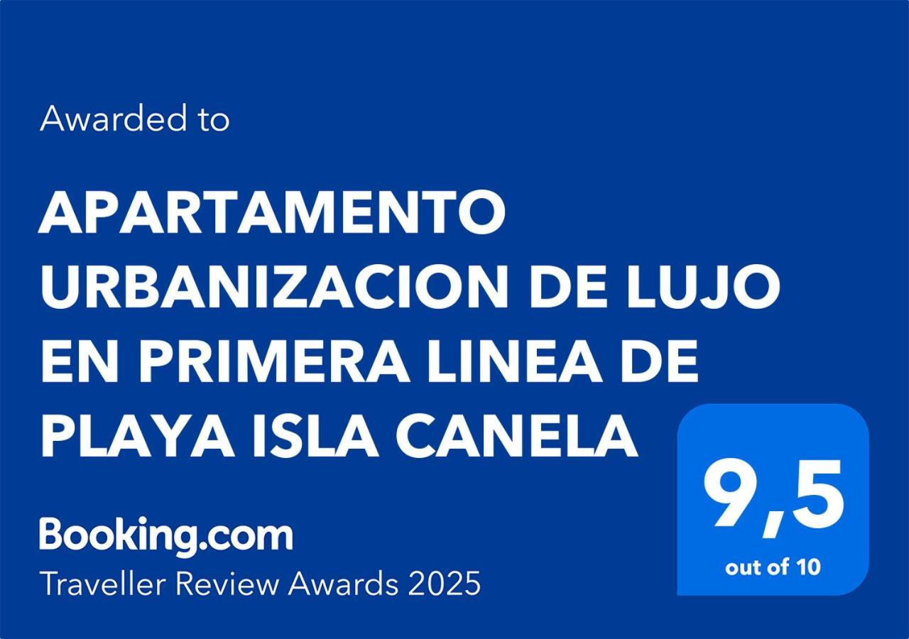 Apartamento Urbanizacion De Lujo En Primera Linea De Playa Isla Canela Bagian luar foto